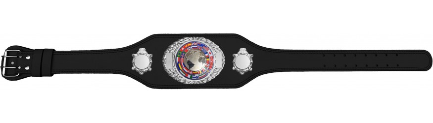 CHAMPIONSHIP BELT - BUD295/S/FLAGG - AVAILABLE IN 4 COLOURS